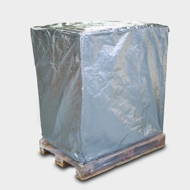Upright pallet cover