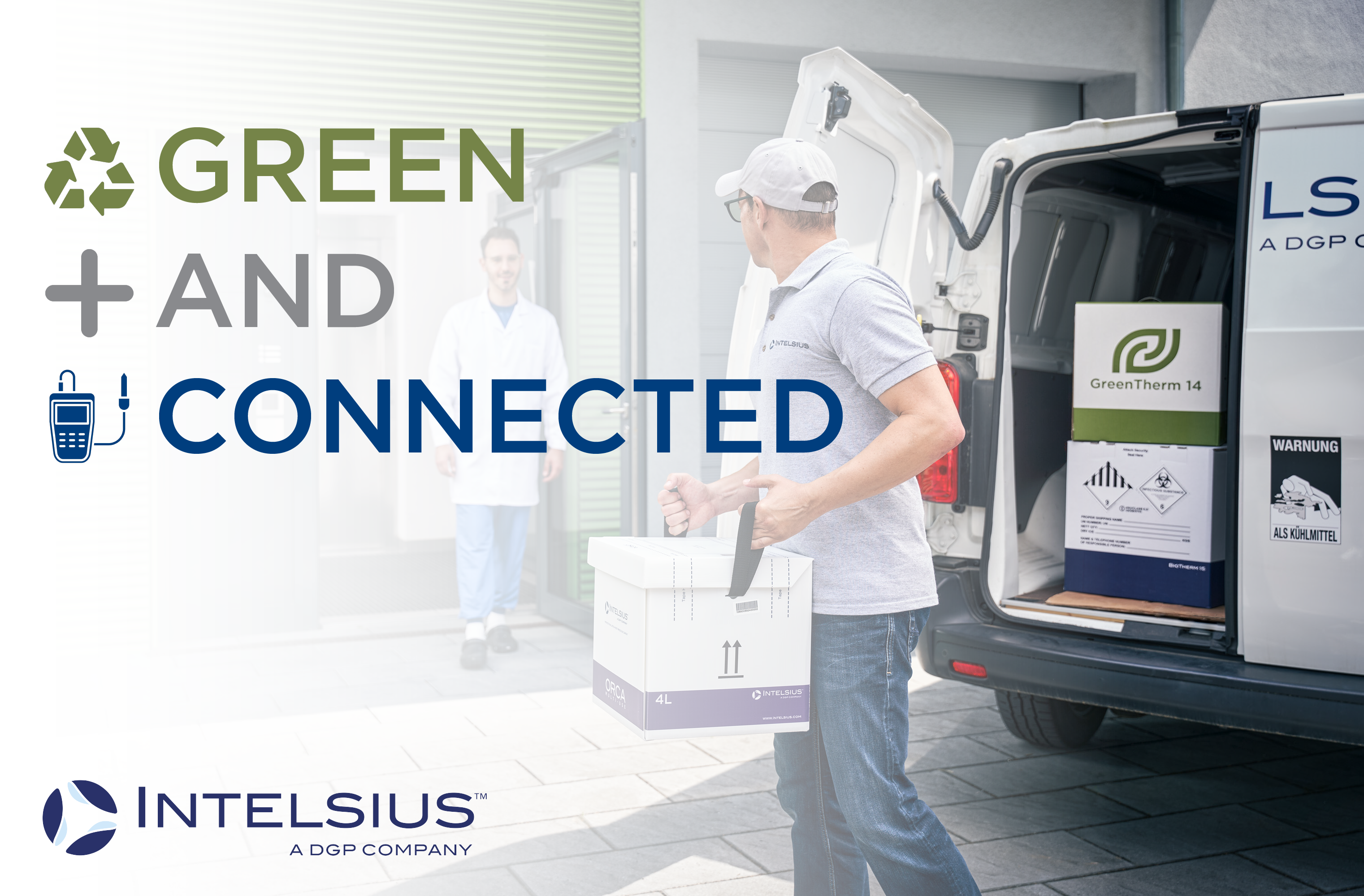 Green + Connected Banner