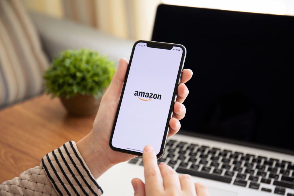 mobile phone on amazon app